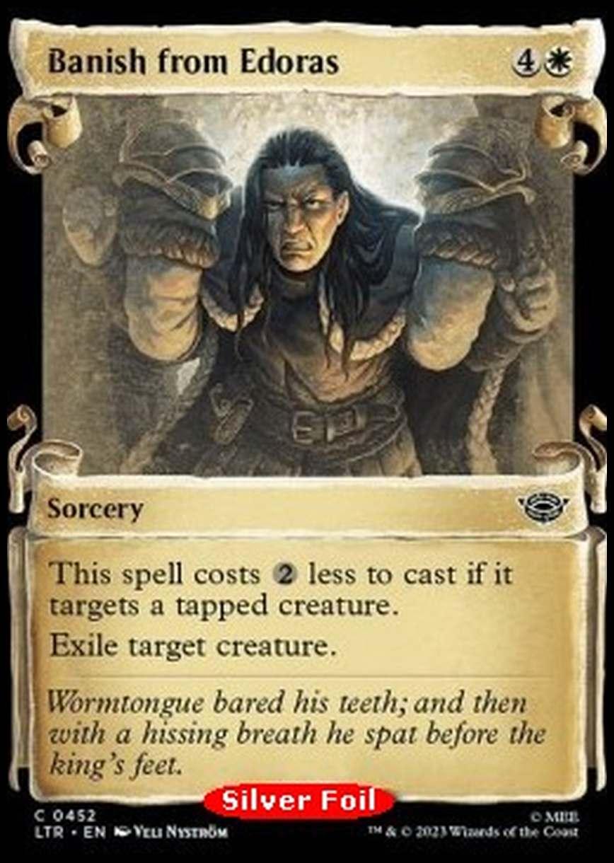 Banish from Edoras (V.2) - Banish from Edoras (V.2) - [LTRH] [NM] [Foil]