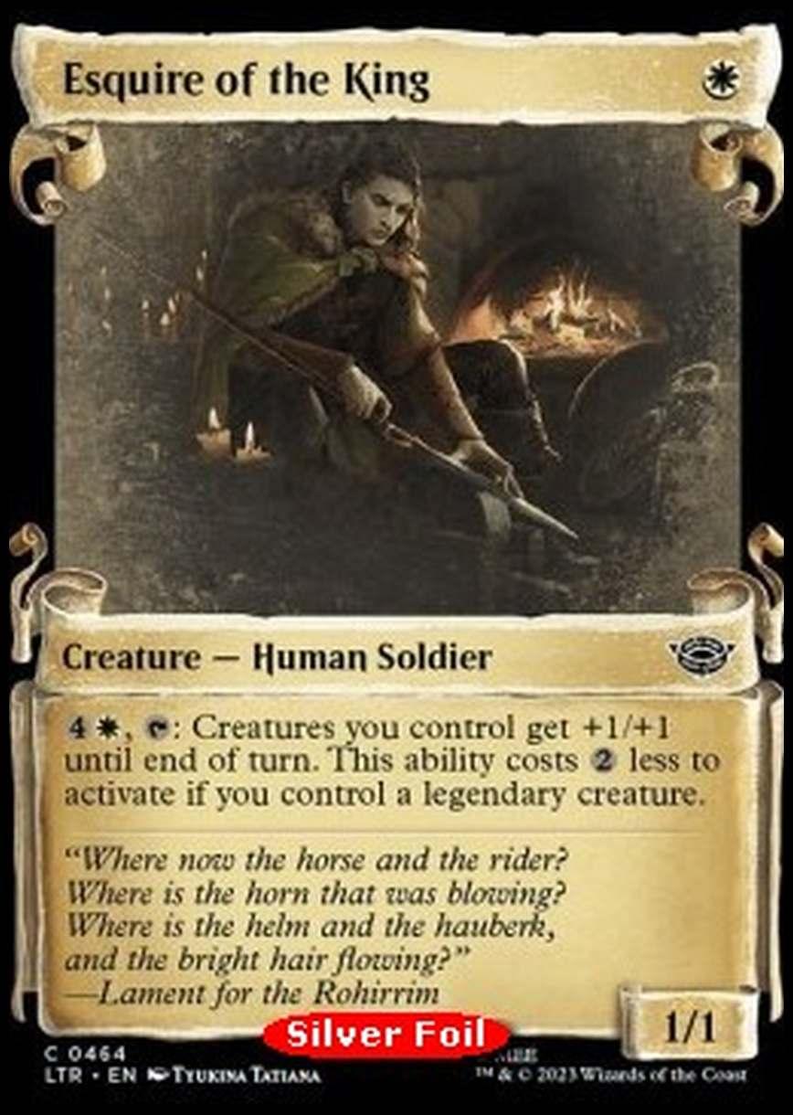 Esquire of the King (V.2) - Esquire of the King (V.2) - [LTRH] [NM] [Foil]