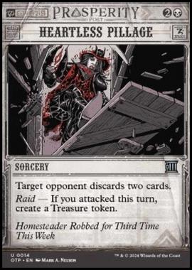 Heartless Pillage - Heartless Pillage - [OTP] [NM] [Foil]