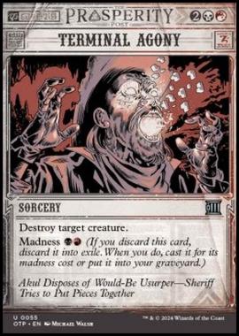 Terminal Agony - Terminal Agony - [OTP] [NM] [Foil]
