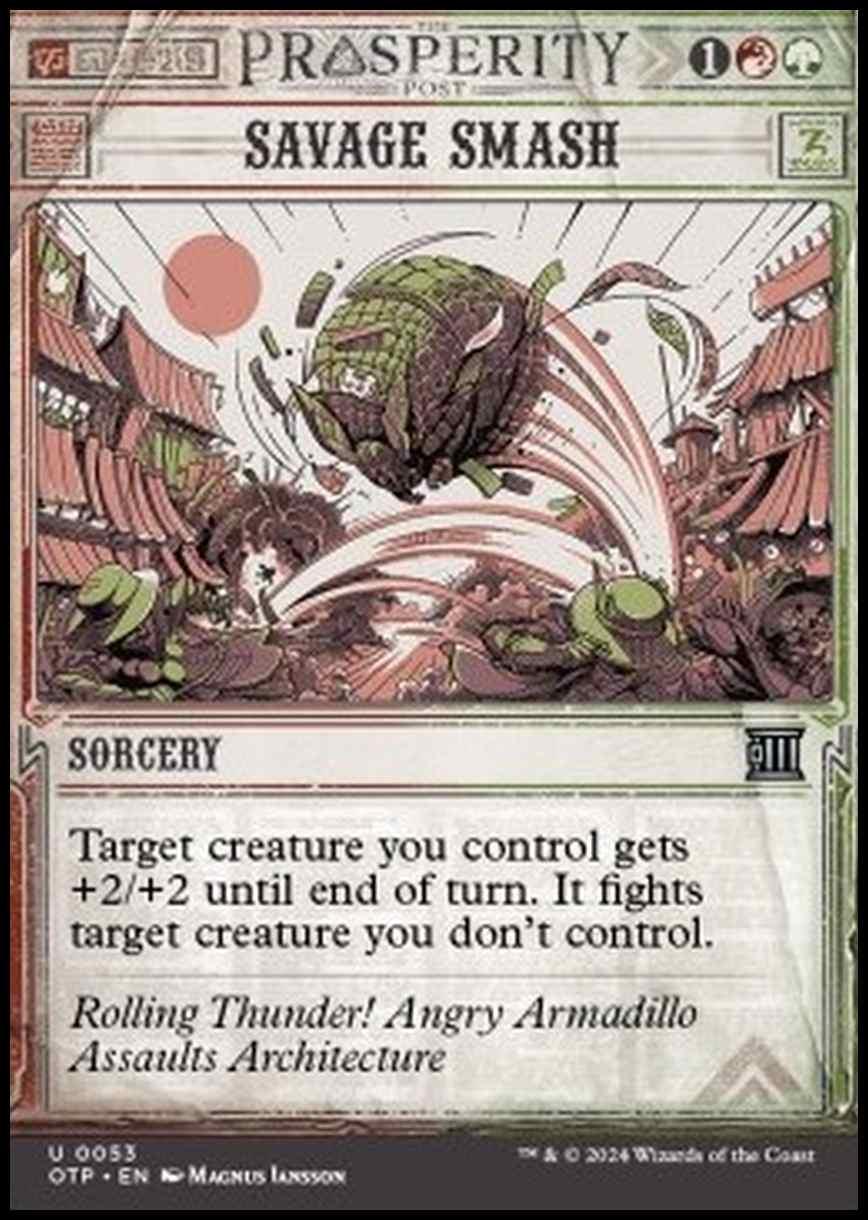 Savage Smash - Savage Smash - [OTP] [NM] [Foil]