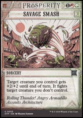 Savage Smash - Savage Smash - [OTP] [NM] [Foil]