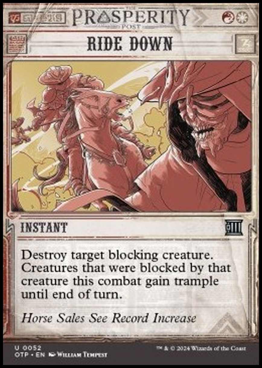 Ride Down - Ride Down - [OTP] [NM] [Foil]