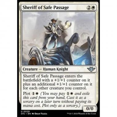 Sheriff of Safe Passage - Sheriff of Safe Passage - [OTJ] [NM] [Foil]