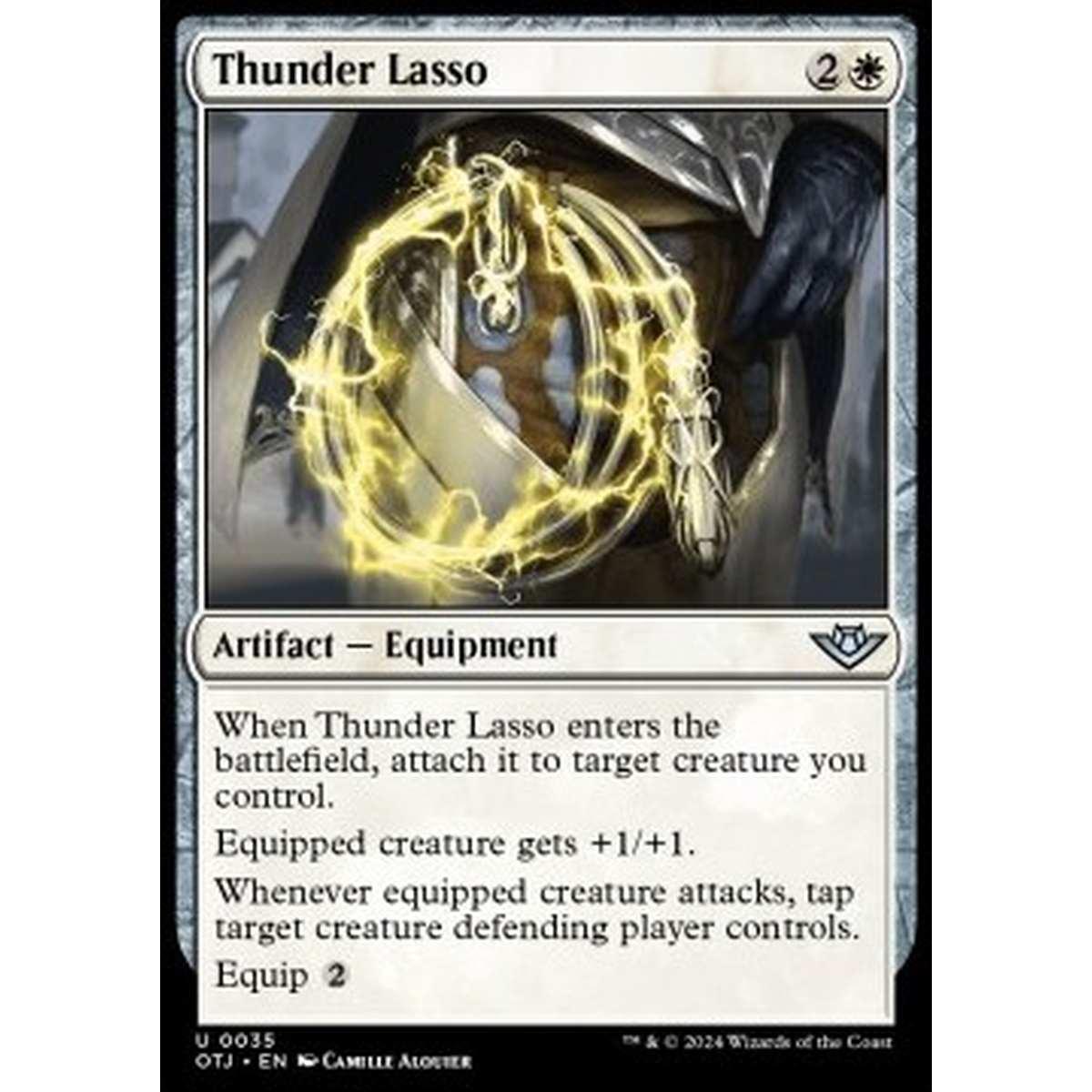 Thunder Lasso - Thunder Lasso - [OTJ] [NM] [Foil]