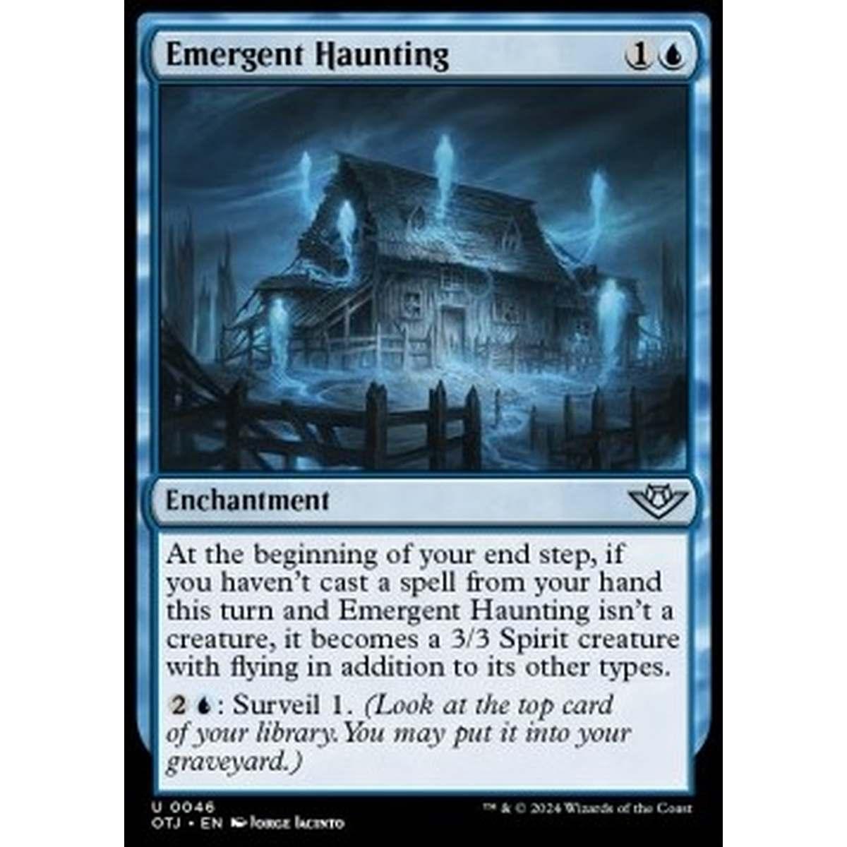 Emergent Haunting - Emergent Haunting - [OTJ] [NM] [Foil]