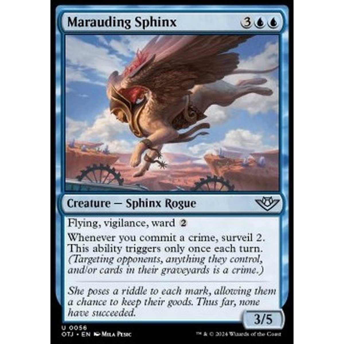 Marauding Sphinx - Marauding Sphinx - [OTJ] [NM] [Foil]