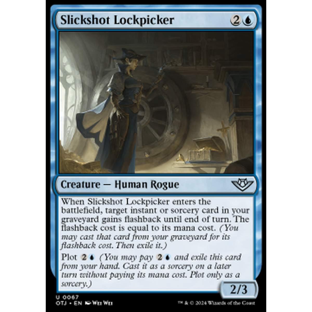 Slickshot Lockpicker - Slickshot Lockpicker - [OTJ] [NM] [Foil]