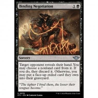 Binding Negotiation - Binding Negotiation - [OTJ] [NM] [Foil]