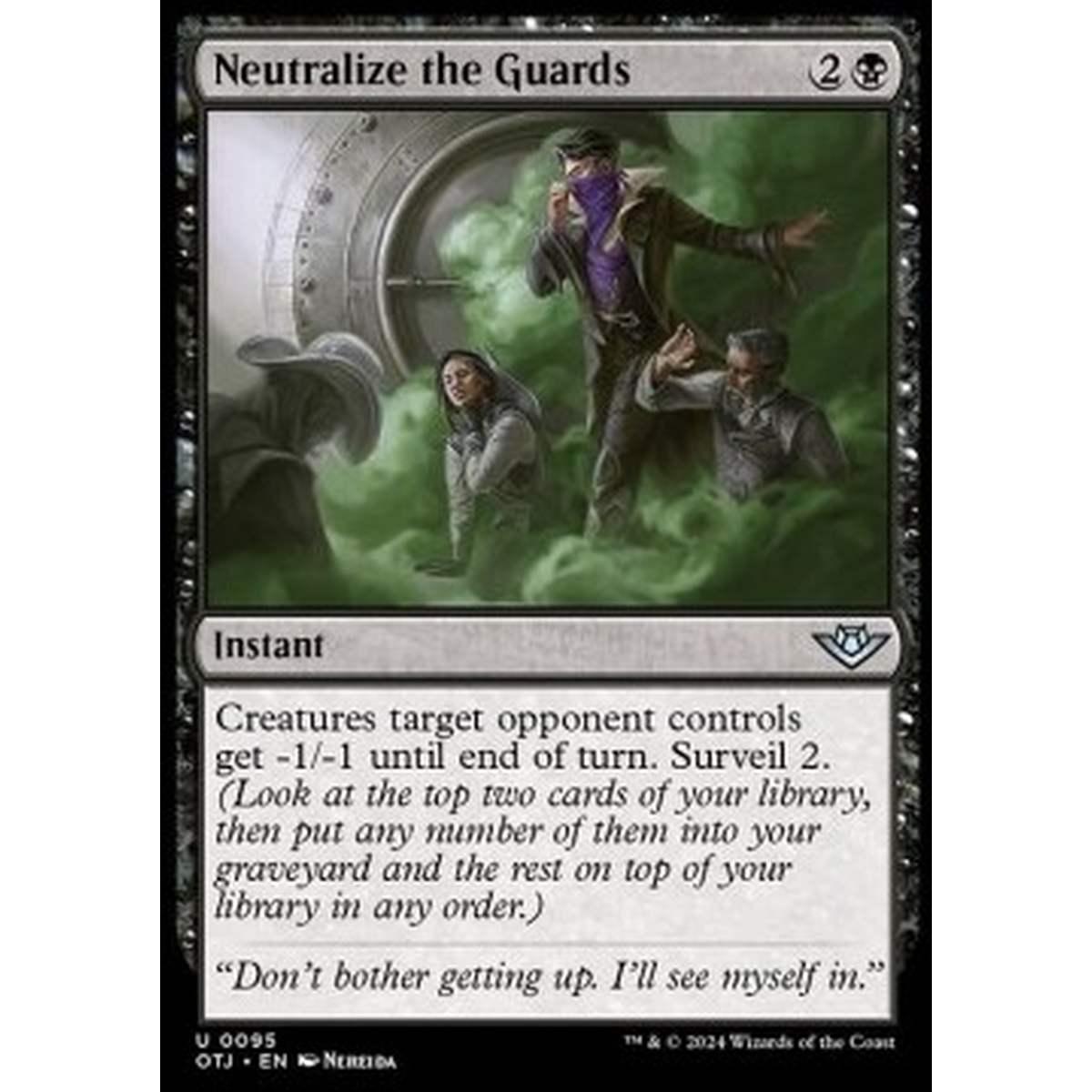 Neutralize the Guards - Neutralize the Guards - [OTJ] [NM] [Foil]