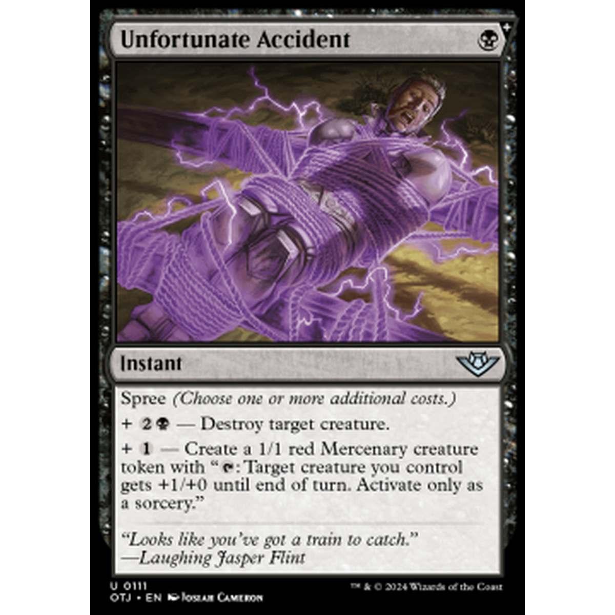 Unfortunate Accident - Unfortunate Accident - [OTJ] [NM] [Foil]