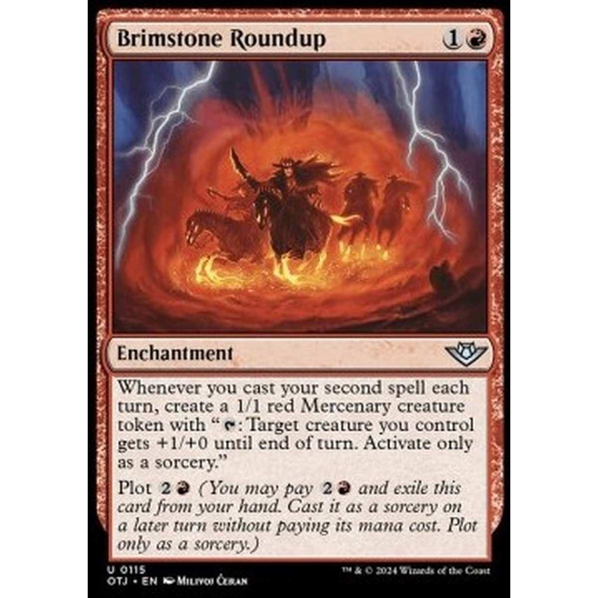 Brimstone Roundup - Brimstone Roundup - [OTJ] [NM] [Foil]