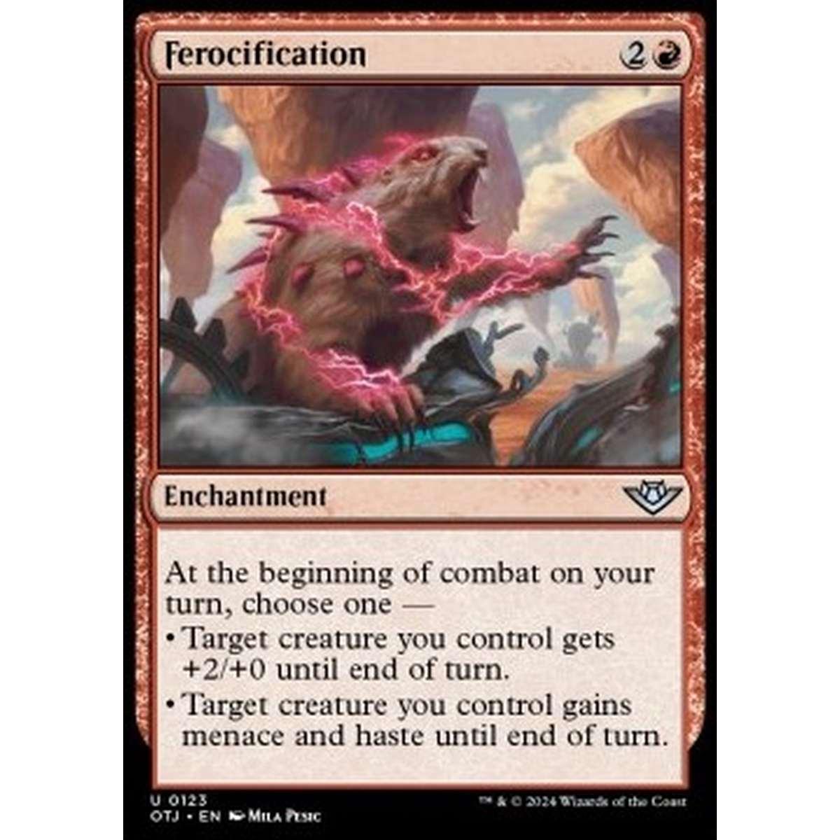 Ferocification - Ferocification - [OTJ] [NM] [Foil]