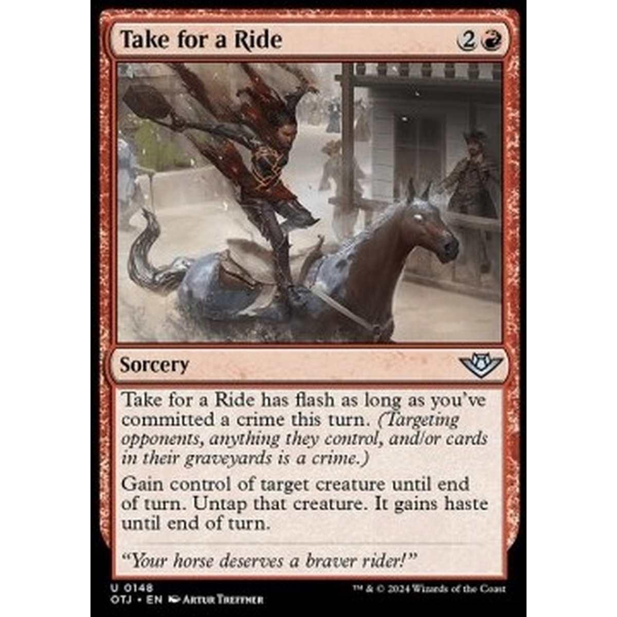 Take for a Ride - Take for a Ride - [OTJ] [NM] [Foil]