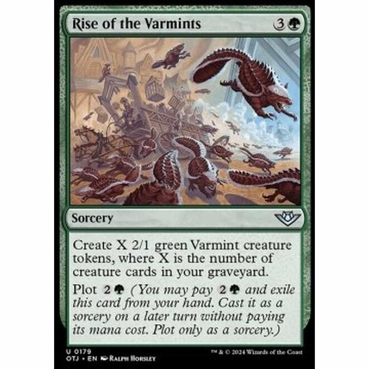 Rise of the Varmints - Rise of the Varmints - [OTJ] [NM] [Foil]