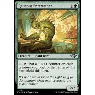 Raucous Entertainer - Raucous Entertainer - [OTJ] [NM] [Foil]