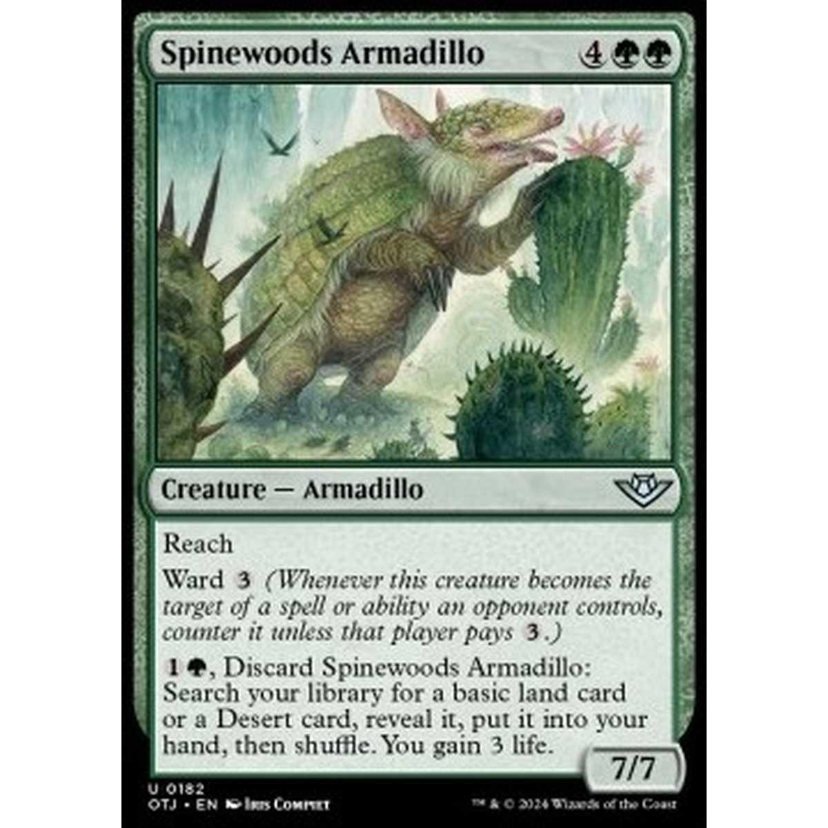Spinewoods Armadillo - Spinewoods Armadillo - [OTJ] [NM] [Foil]