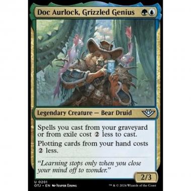 Doc Aurlock, Grizzled Genius - Doc Aurlock, Grizzled Genius - [OTJ] [NM] [Foil]