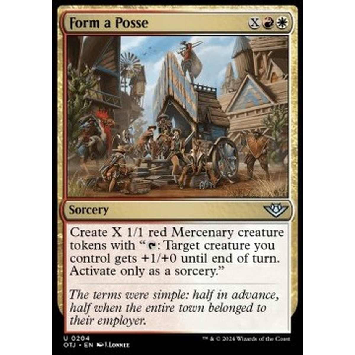 Form a Posse - Form a Posse - [OTJ] [NM] [Foil]