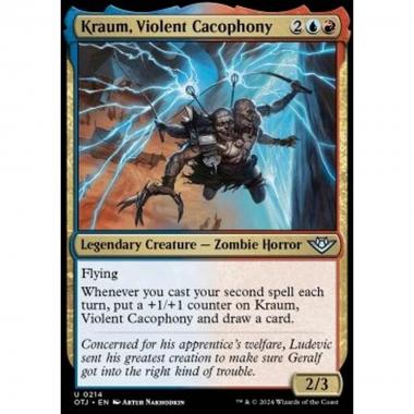 Kraum, Violent Cacophony - Kraum, Violent Cacophony - [OTJ] [NM] [Foil]