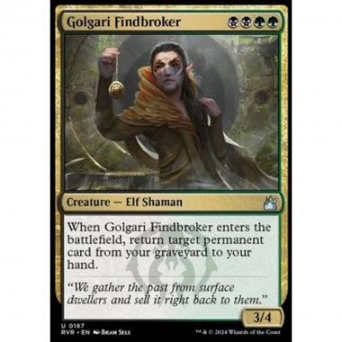 Golgari Findbroker - Golgari Findbroker - [RVR] [NM] [Foil]