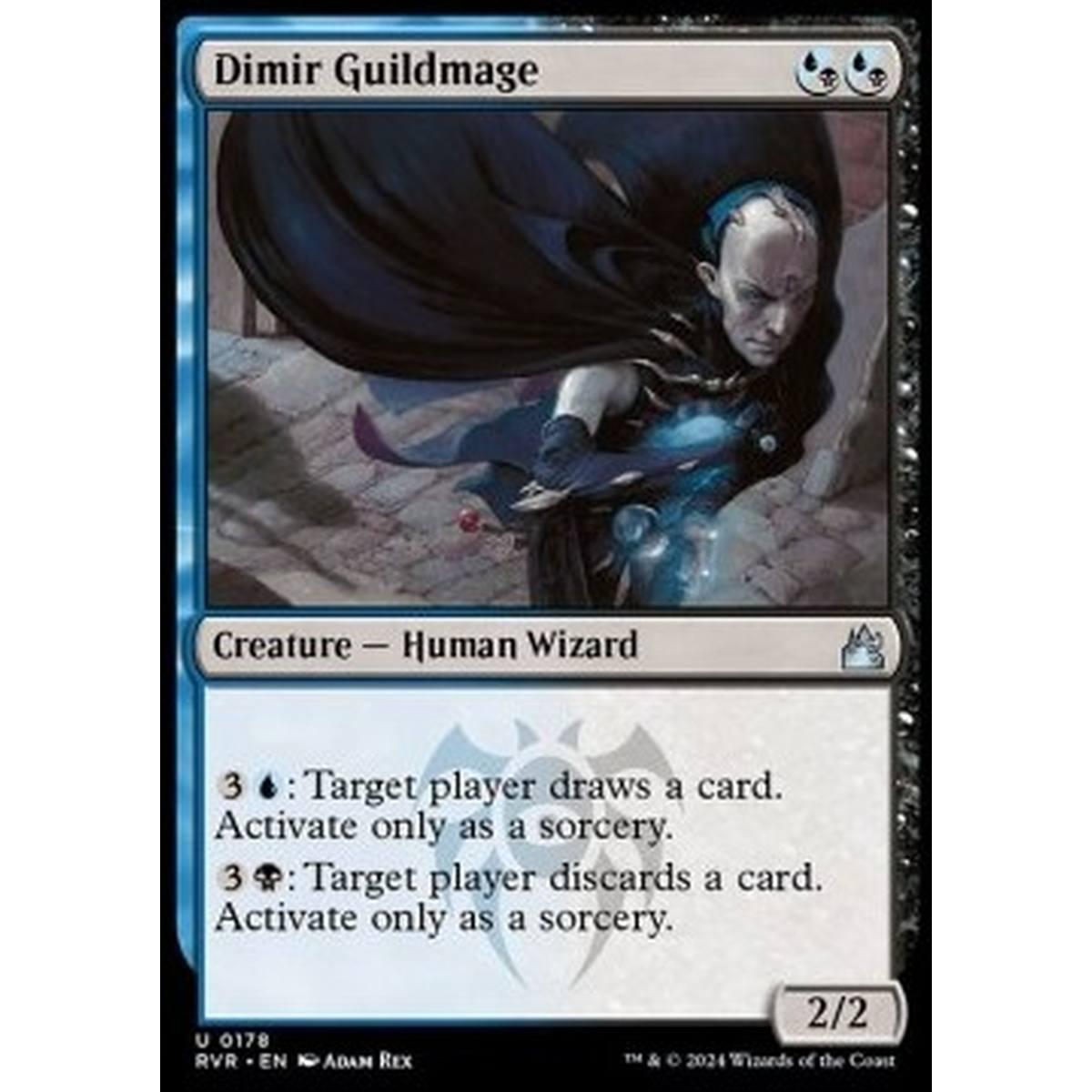 Dimir Guildmage - Dimir Guildmage - [RVR] [NM] [Foil]