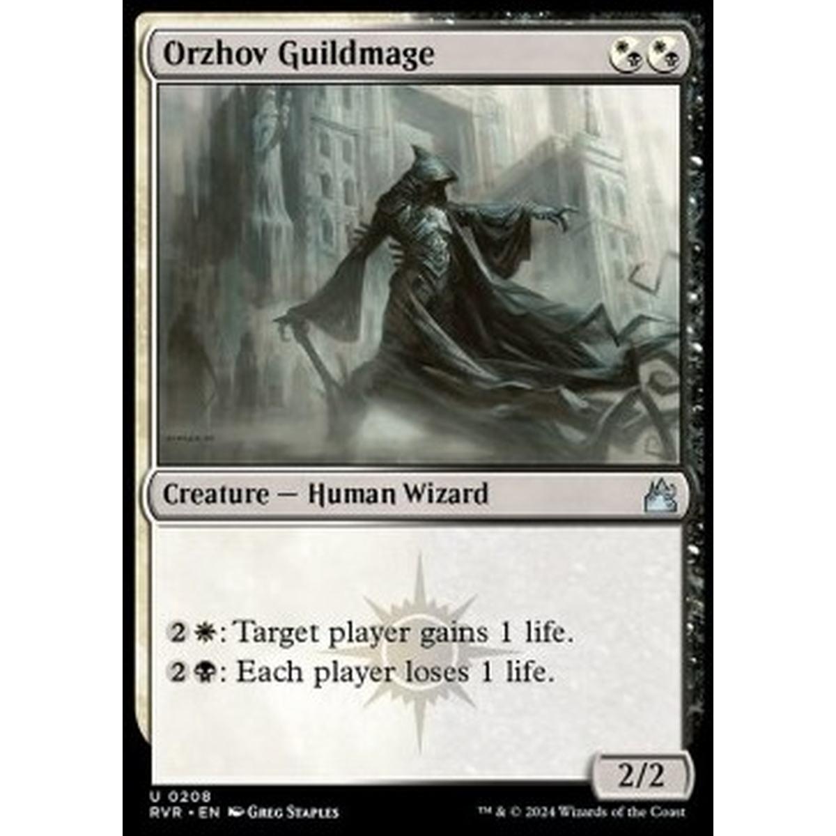 Orzhov Guildmage - Orzhov Guildmage - [RVR] [NM] [Foil]