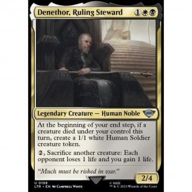 Denethor, Ruling Steward - Denethor, Sovrintendente Regnante - [LTR] [NM] [Foil]