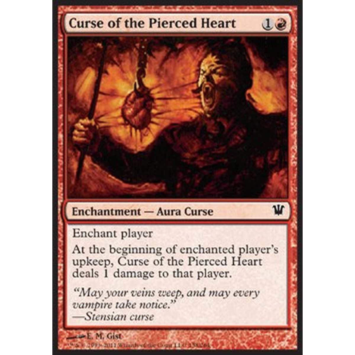 Curse of the Pierced Heart - Maledizione del Cuore Trafitto - [ISD] [NM]