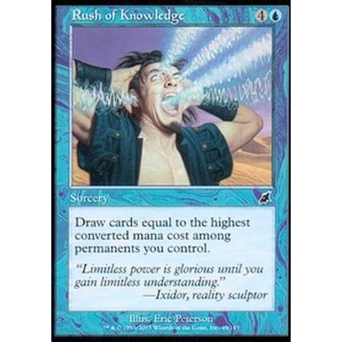 Rush of Knowledge - Rush of Knowledge - [SCG] [EX]