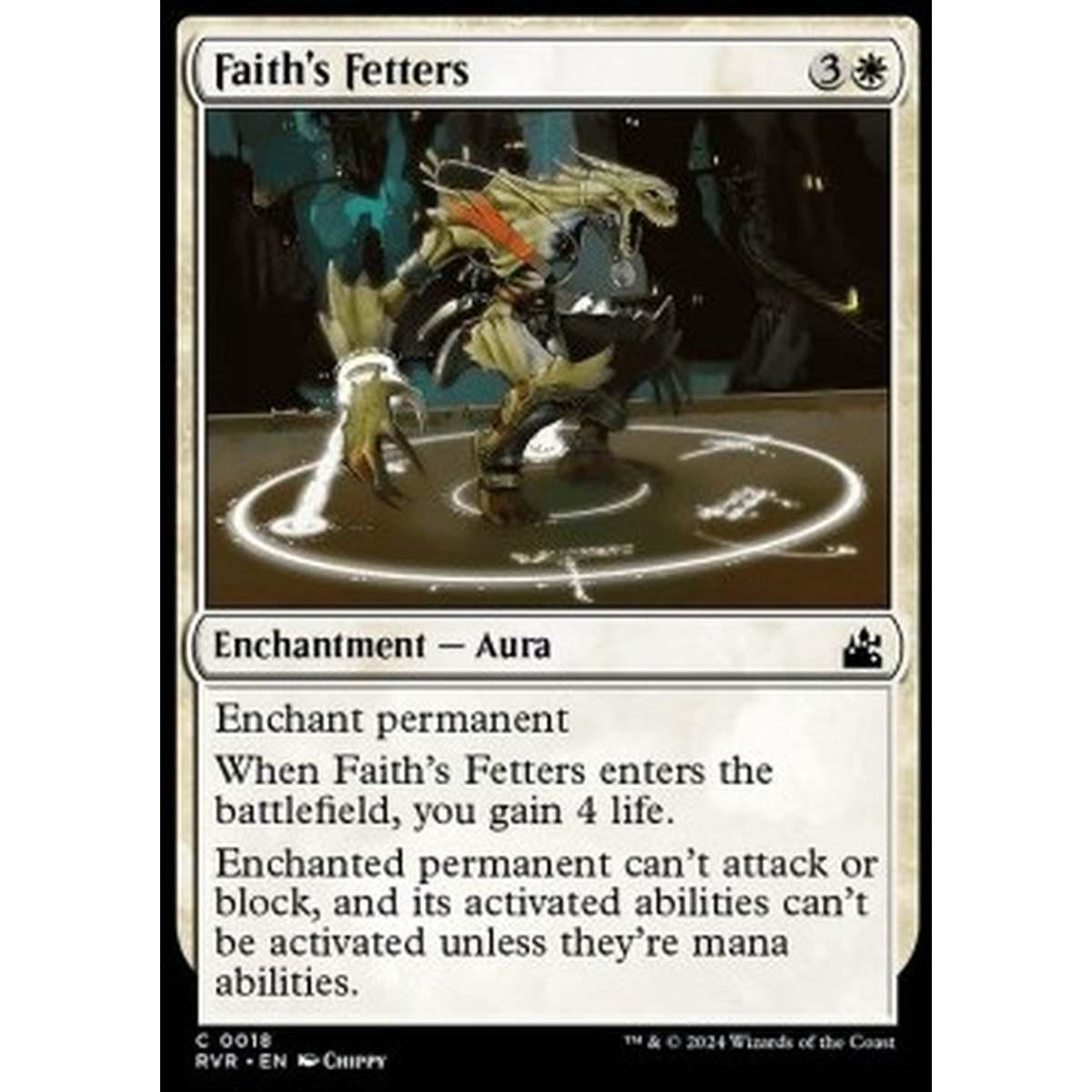 Faith's Fetters - Faith's Fetters - [RVR] [NM] [Foil]