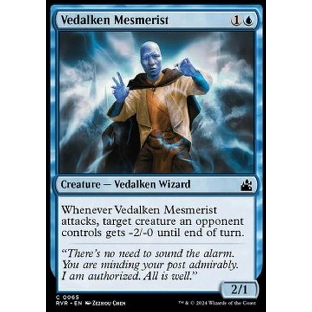 Vedalken Mesmerist - Vedalken Mesmerist - [RVR] [NM] [Foil]