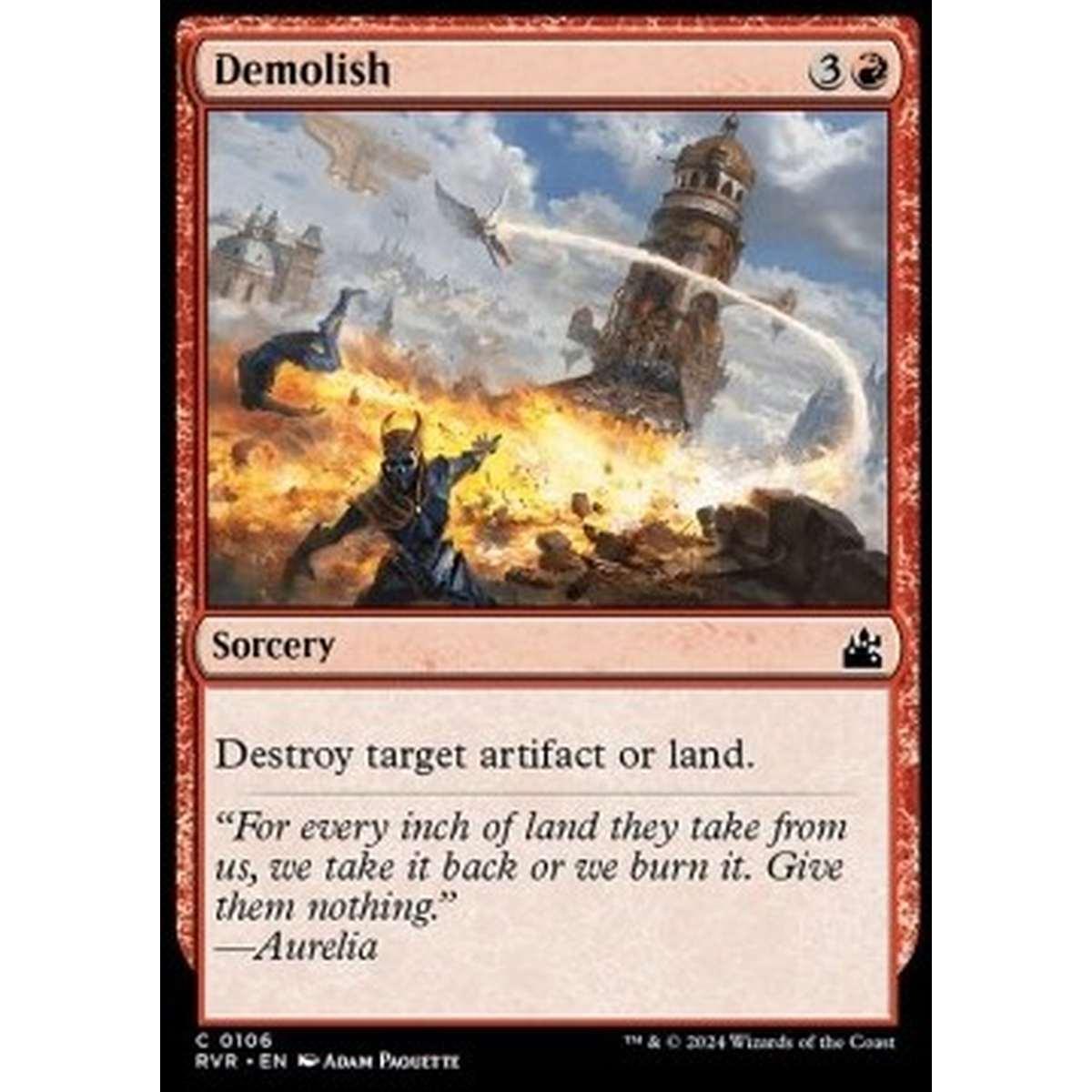 Demolish - Demolish - [RVR] [NM] [Foil]