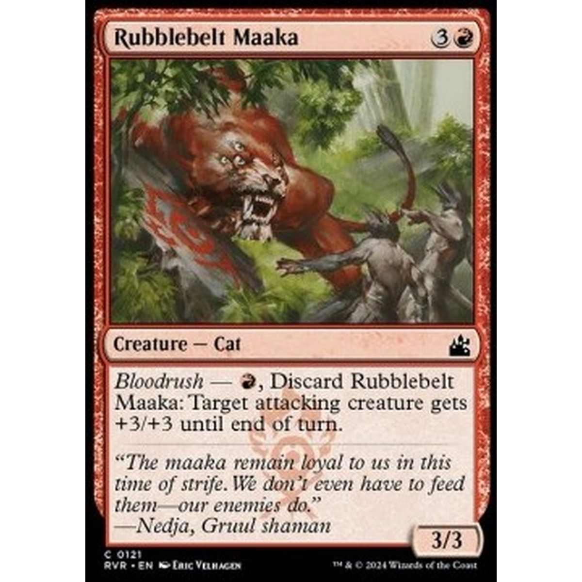 Rubblebelt Maaka - Rubblebelt Maaka - [RVR] [NM] [Foil]