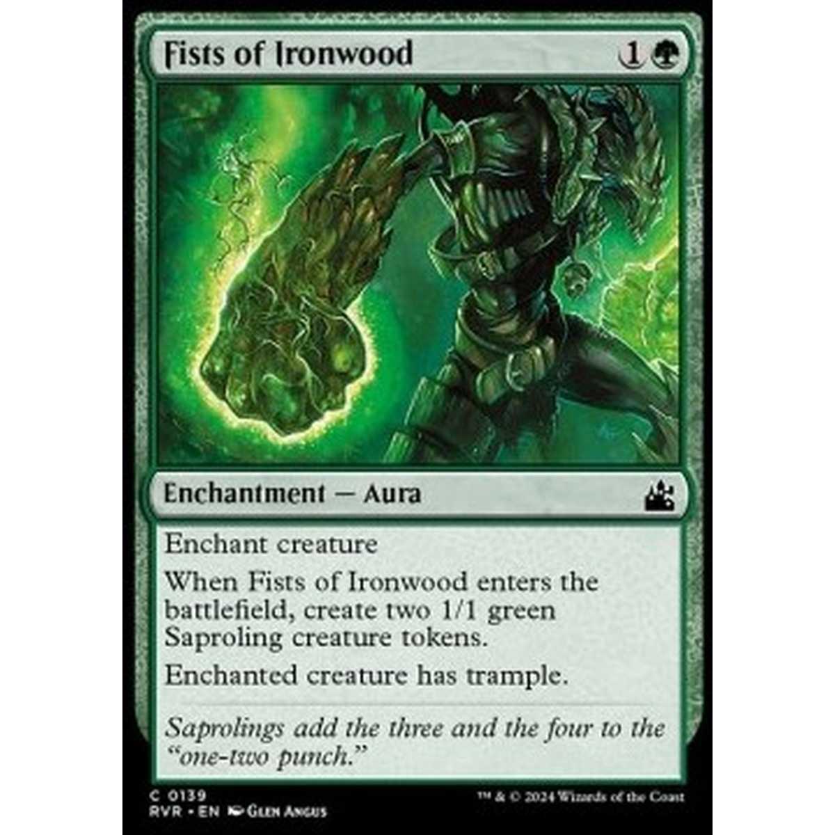 Fists of Ironwood - Fists of Ironwood - [RVR] [NM] [Foil]