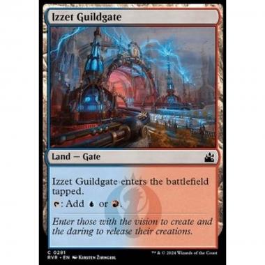 Izzet Guildgate - Izzet Guildgate - [RVR] [NM] [Foil]