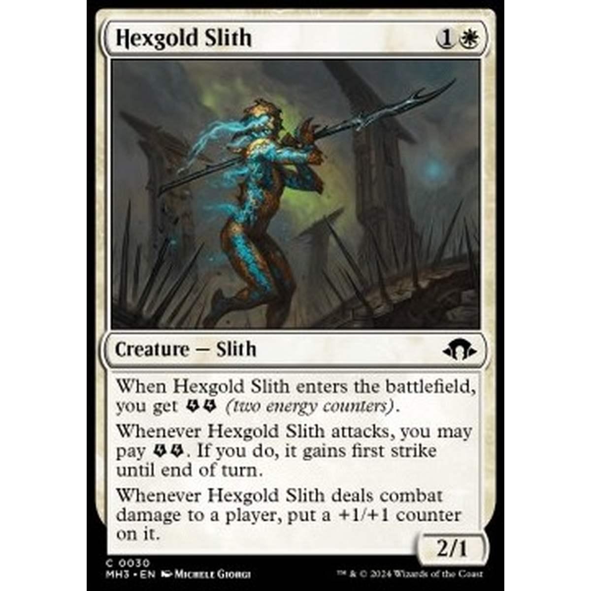 Hexgold Slith - Hexgold Slith - [MH3] [NM] [Foil]