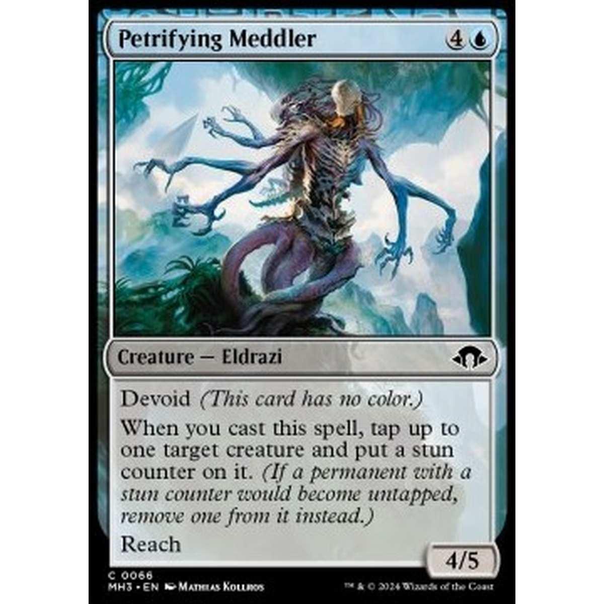Petrifying Meddler - Petrifying Meddler - [MH3] [NM] [Foil]