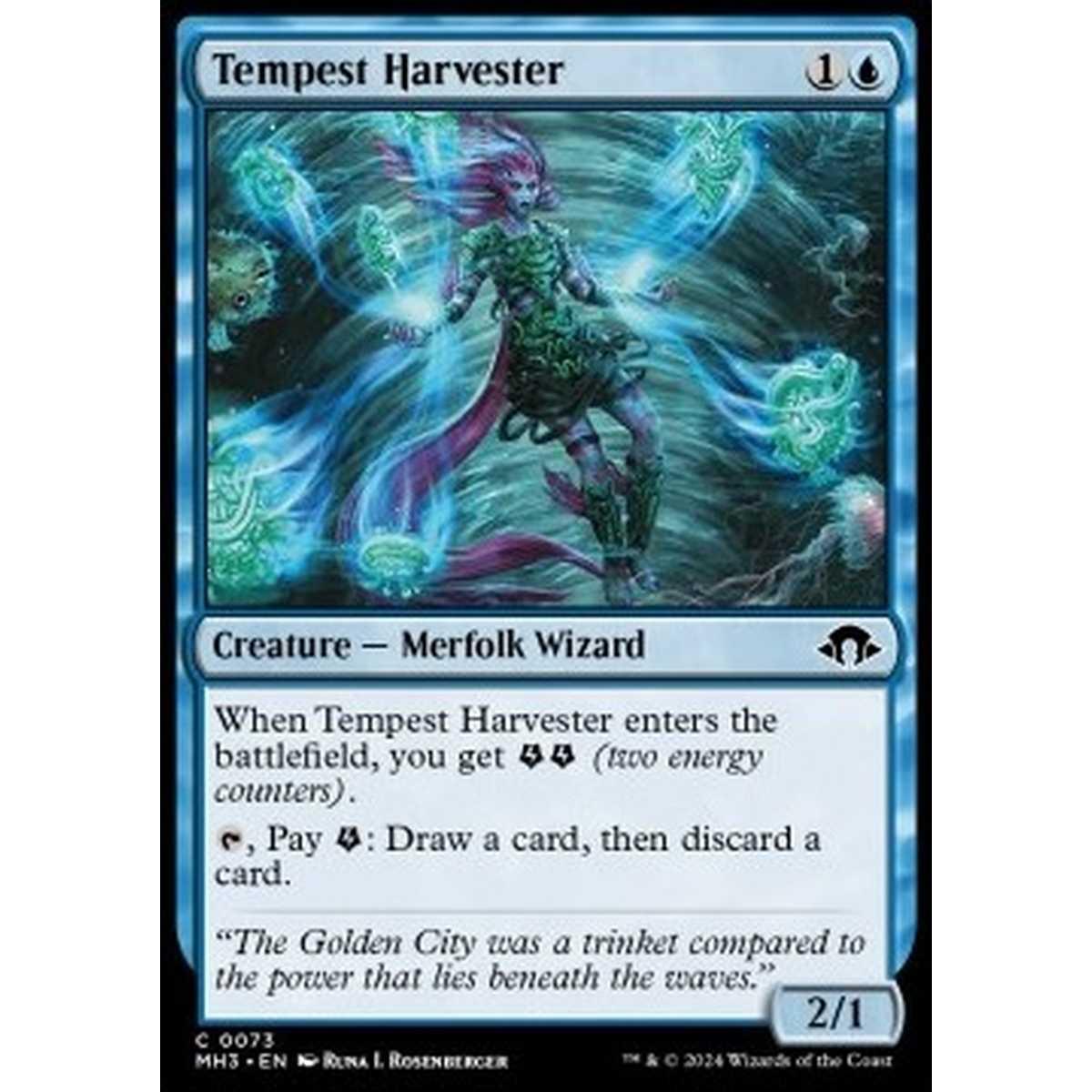 Tempest Harvester - Tempest Harvester - [MH3] [NM] [Foil]