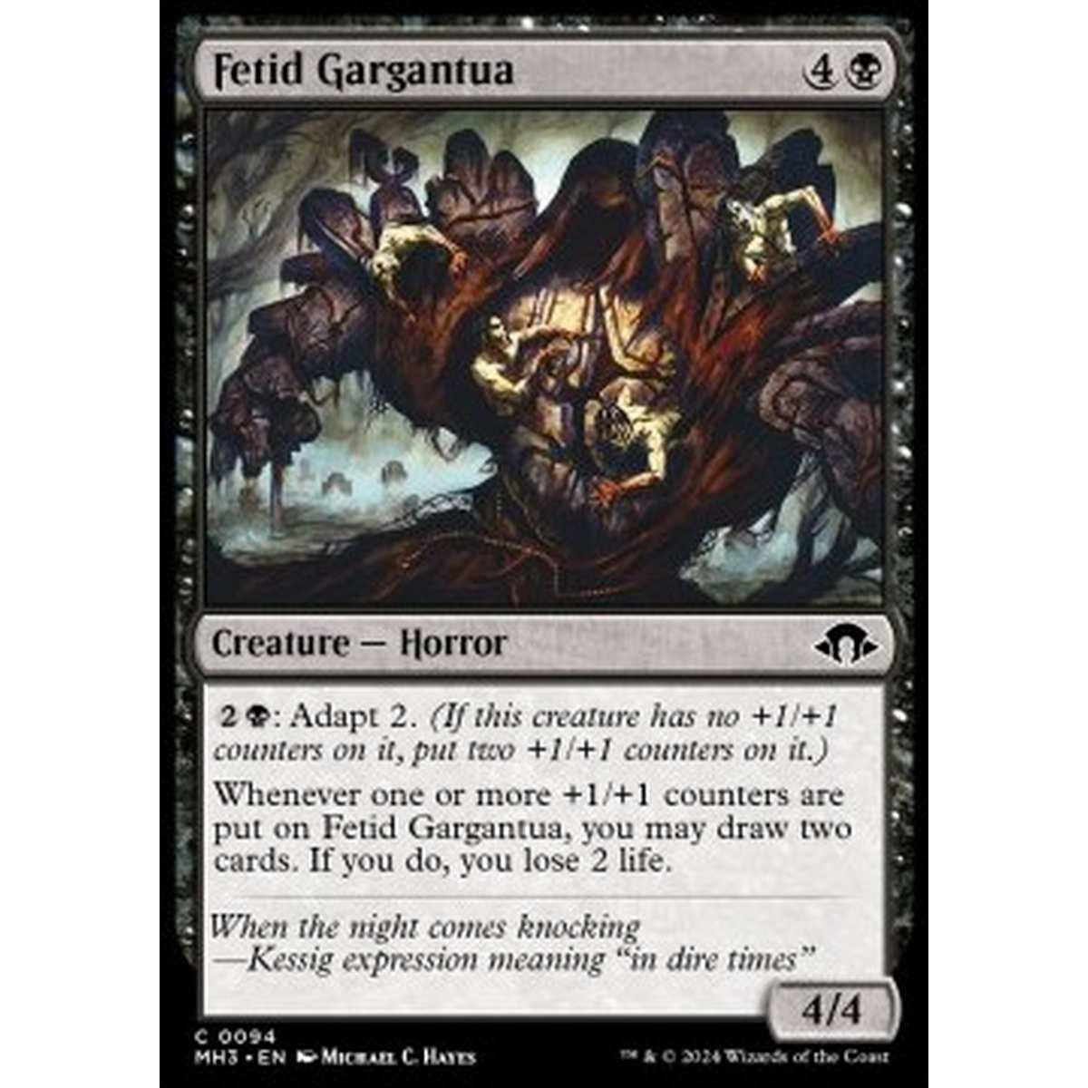 Fetid Gargantua - Fetid Gargantua - [MH3] [NM] [Foil]