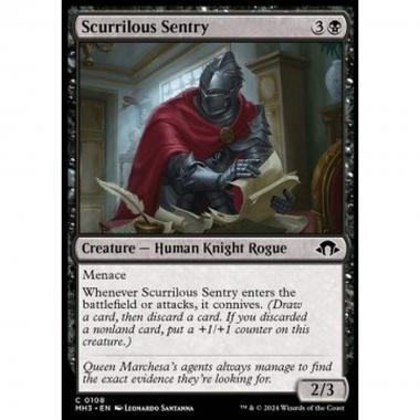 Scurrilous Sentry - Scurrilous Sentry - [MH3] [NM] [Foil]