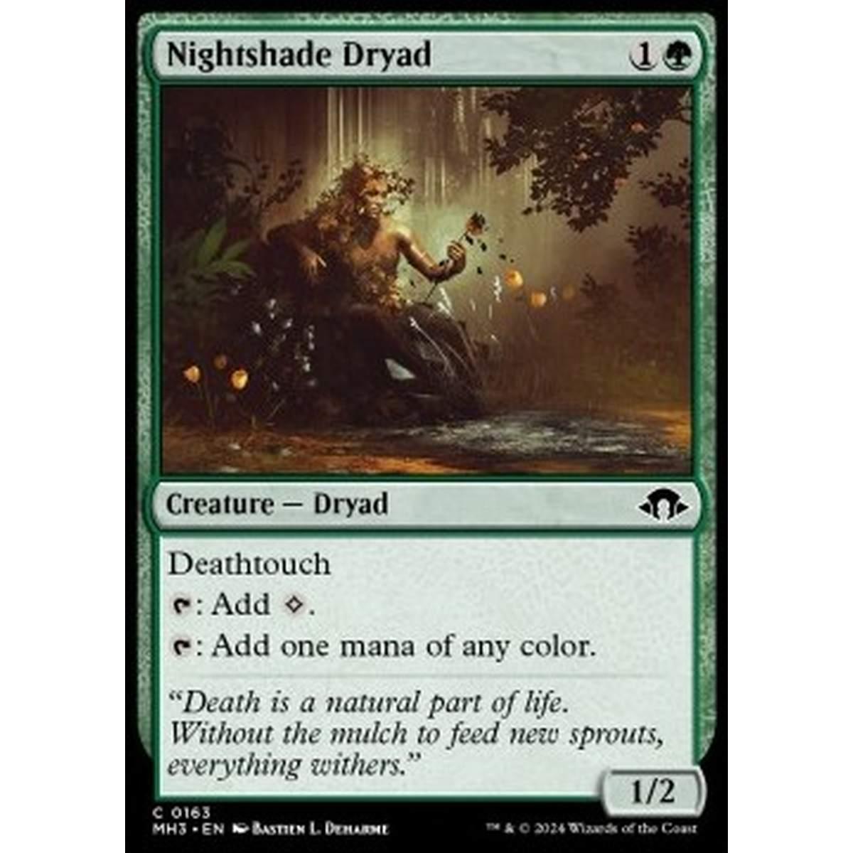 Nightshade Dryad - Nightshade Dryad - [MH3] [NM] [Foil]