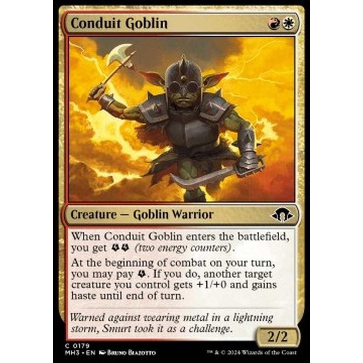 Conduit Goblin - Conduit Goblin - [MH3] [NM] [Foil]