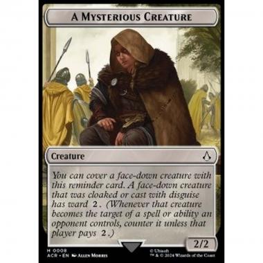 A Mysterious Creature Token (Colorless 2/2) - A Mysterious Creature Token (Colorless 2/2) - [TACR] [NM]