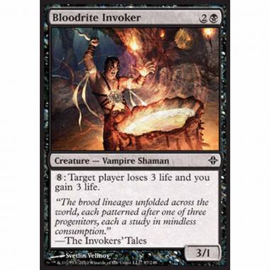 Bloodrite Invoker - Evocatore del Rituale Sanguinario - [ROE] [NM]
