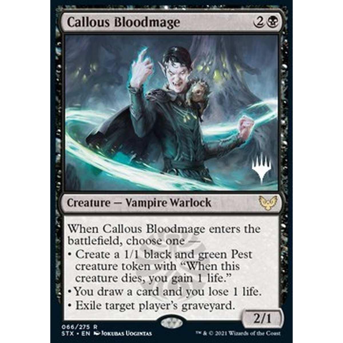 Callous Bloodmage (V.2) - Mago del Sangue Spietato (V.2) - [PSTX] [NM]