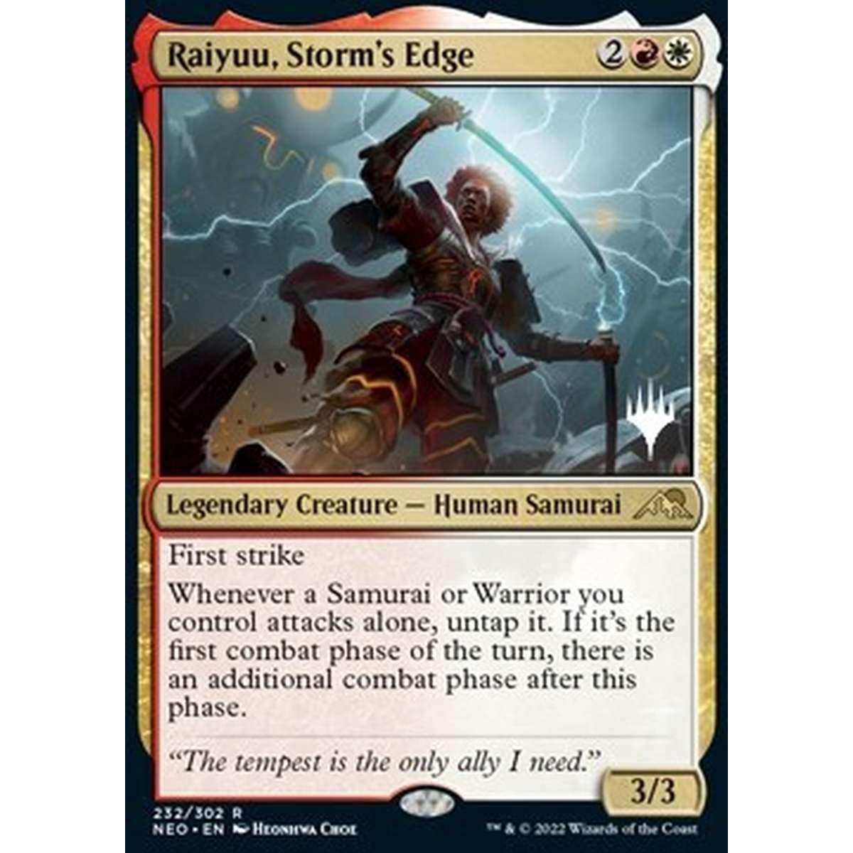 Raiyuu, Storm's Edge (V.2) - Raiyuu, Lama della Tempesta (V.2) - [PNEO] [NM]