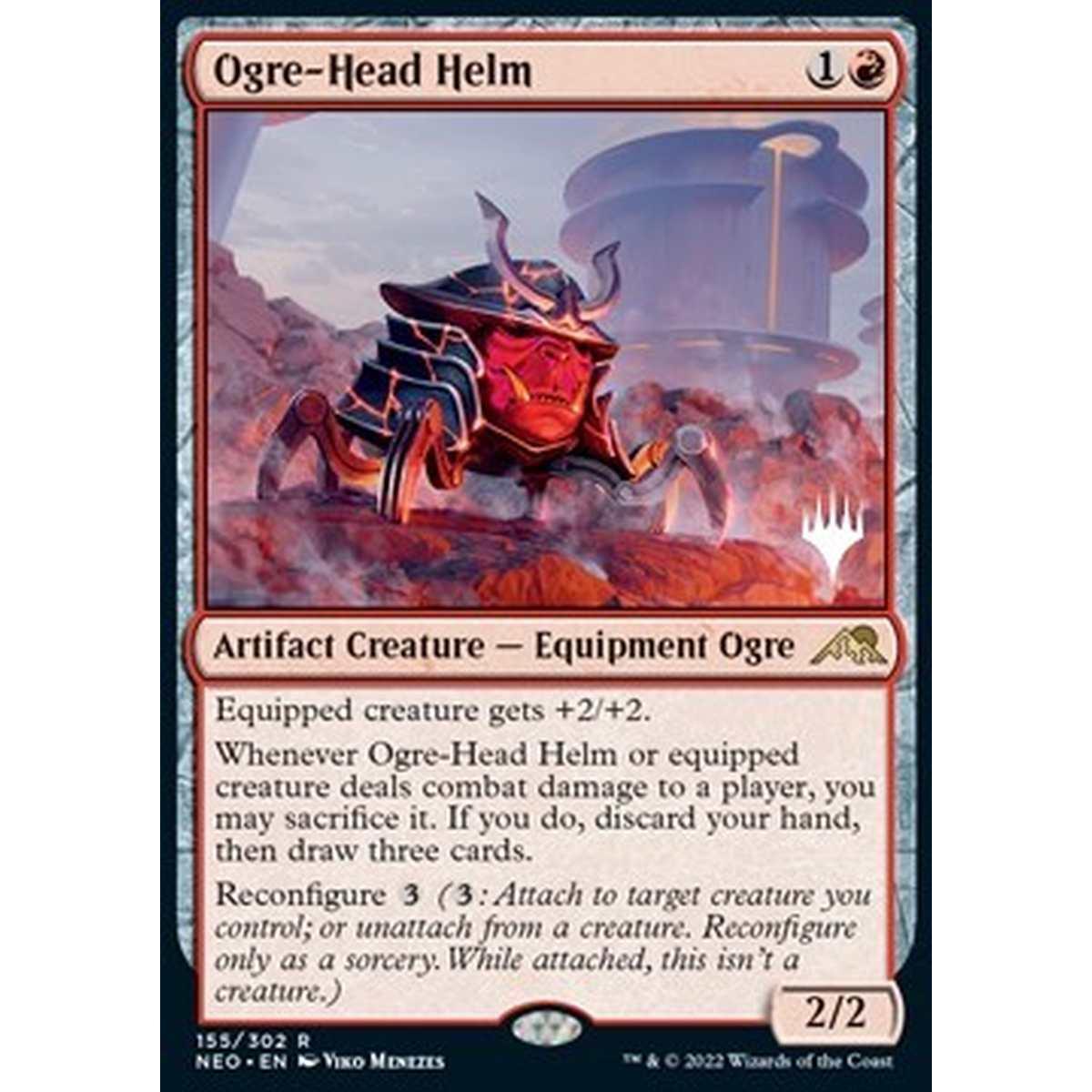 Ogre-Head Helm (V.2) - Elmo della Testa di Ogre (V.2) - [PNEO] [NM]