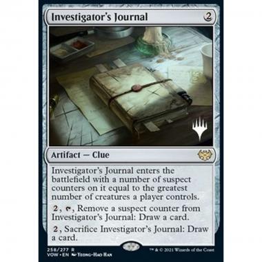 Investigator's Journal (V.2) - Diario dell'Investigatore (V.2) - [PVOW] [NM]