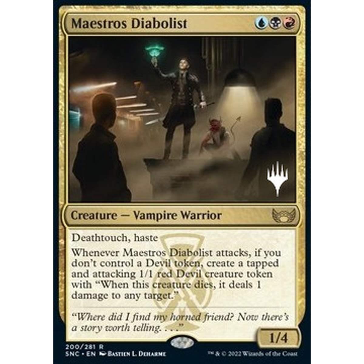 Maestros Diabolist (V.2) - Diabolico dei Maestro (V.2) - [PSNC] [NM]